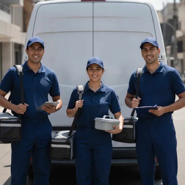 Entrega de Refeições equipe em Suzano